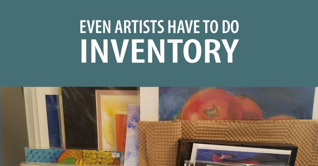 Even Artists Have to do Inventory