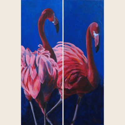 And They Were Like, Look at ME! Diptych
