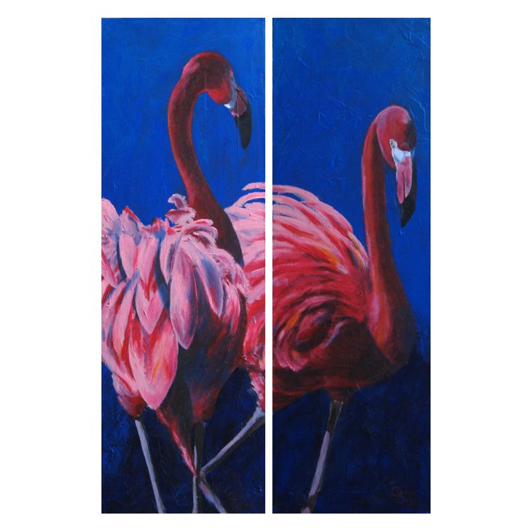 And They Were Like, Look at ME! Diptych