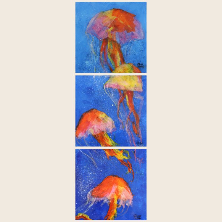 Dancing Jellies Triptych