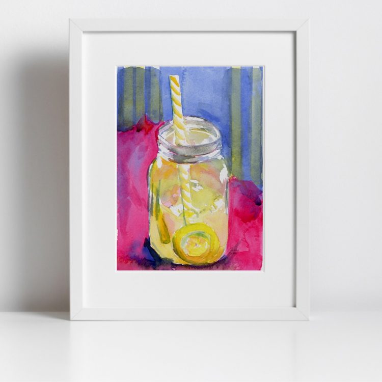 Print – Yellow Lemonade