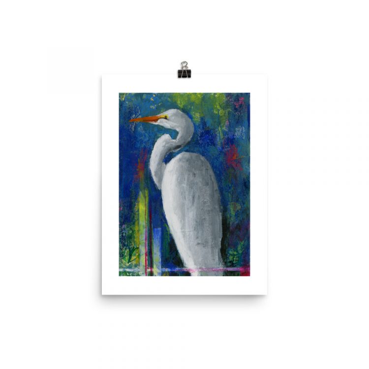 Print - Great Egret I