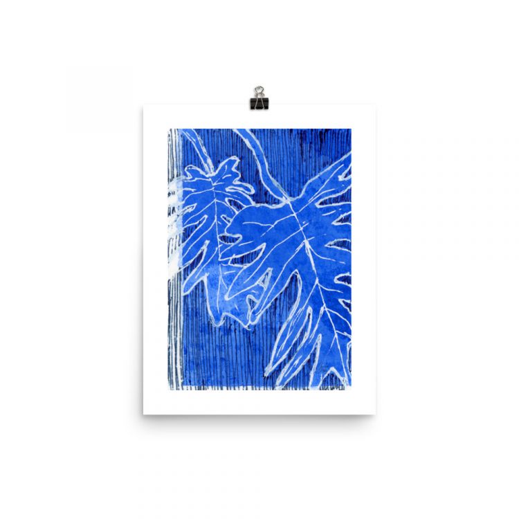 Print - Blue Mood IV