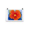 enhanced-matte-paper-poster-in-12x18-transparent-6402698a3d412.jpg Print - Orange Hibiscus