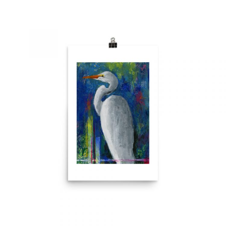 Print - Great Egret I