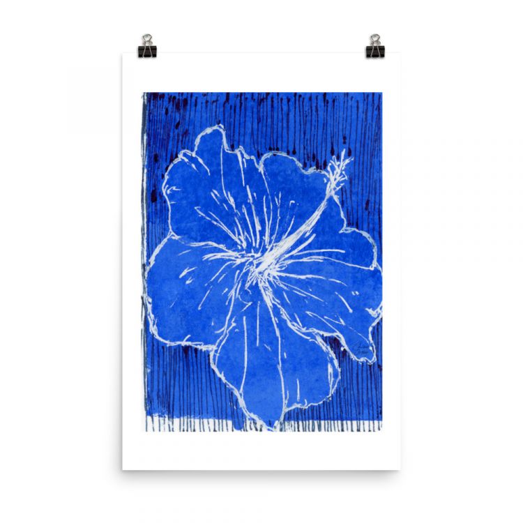 Print - Blue Mood I