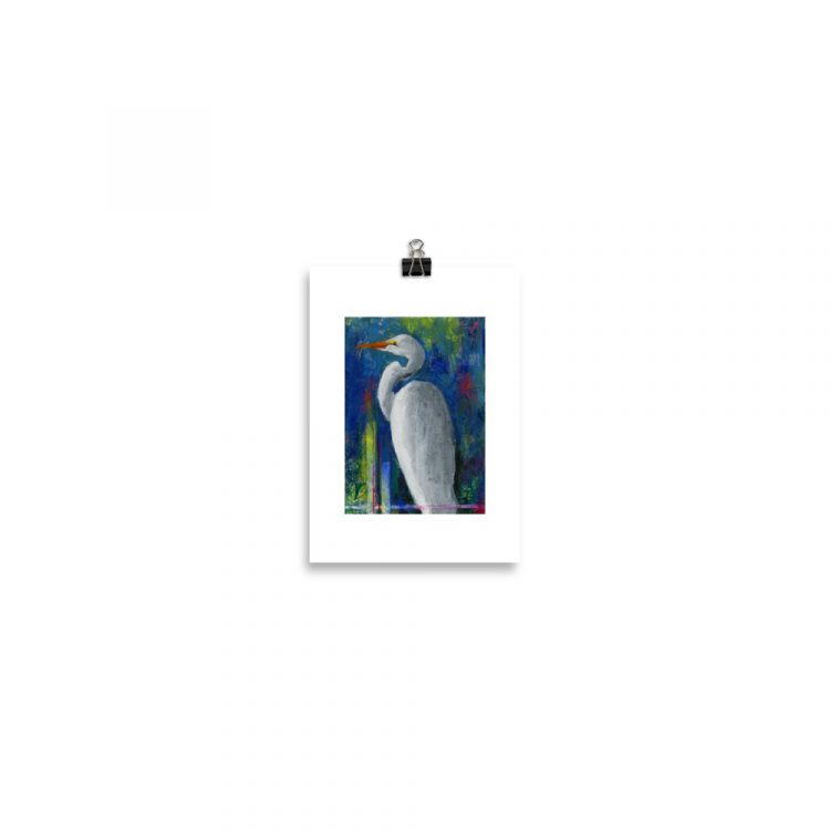 Print - Great Egret I