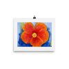 enhanced-matte-paper-poster-in-8x10-transparent-6402698a3d792.jpg Print - Orange Hibiscus