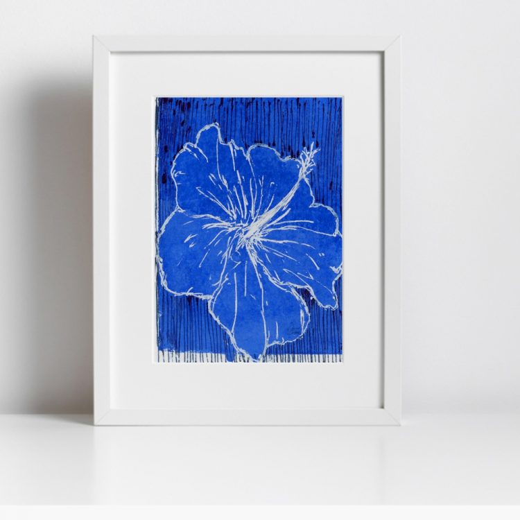 Print - Blue Mood I
