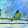 2023012web Morning Gossip Sold~Prints Available