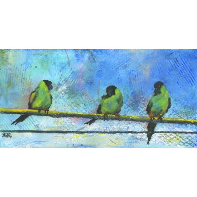 Morning Gossip Sold~Prints Available