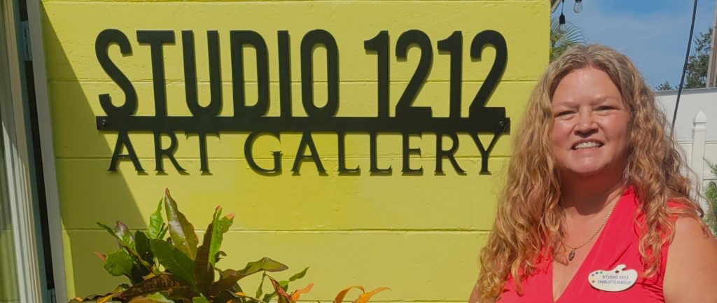 Me in front of Studio 1212