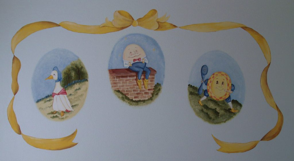nursery wall painting