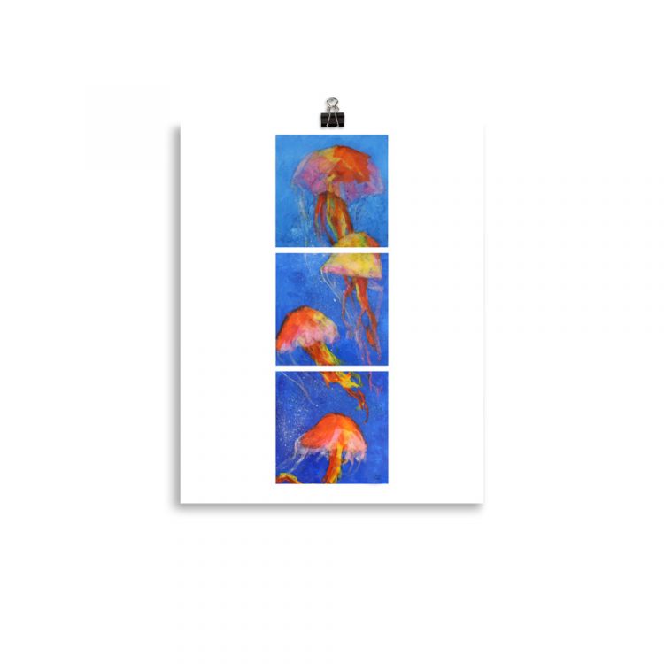 Print - Dancing Jellies