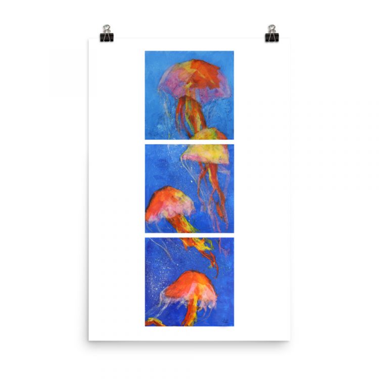 Print - Dancing Jellies