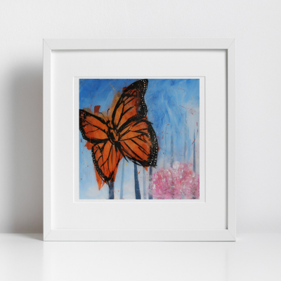Example of print in frame