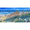 acrylic painting of sea oats
