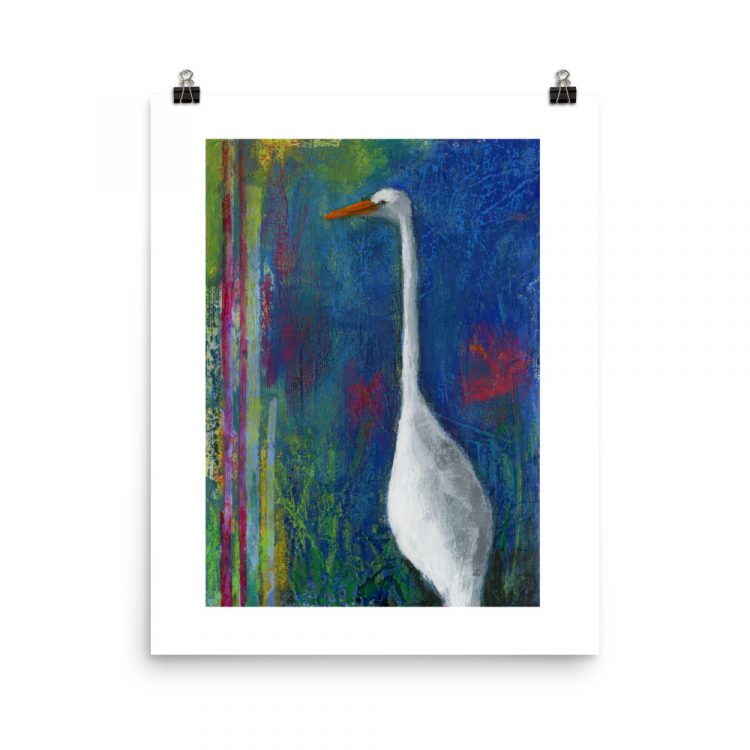 enhanced-matte-paper-poster-in-16x20-transparent-698e789c4216b.jpg Print - Great Egret II