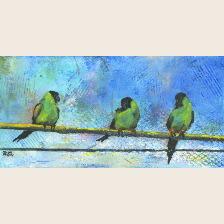 Morning Gossip Sold~Prints Available